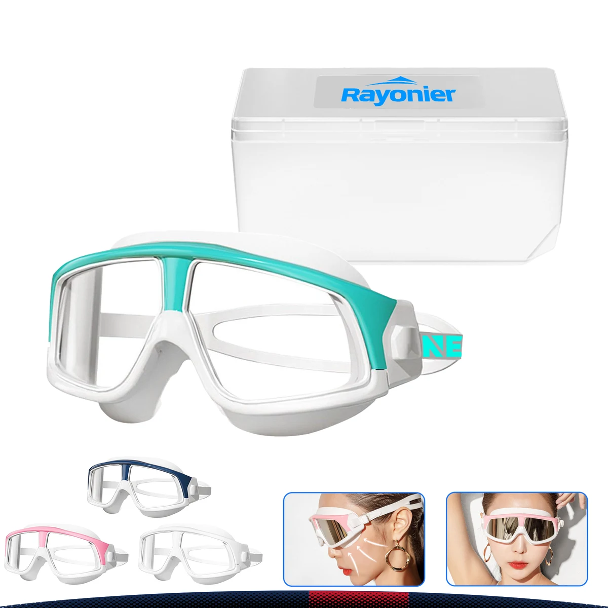 Jacia Adult Swimming Goggles 1