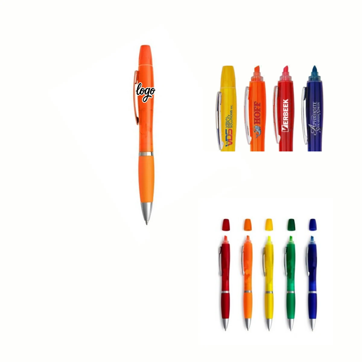 2-in-1 Fluorescent Highlighter Pen 1
