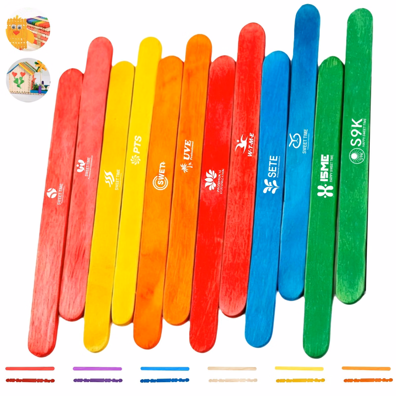 Wood Popsicle Craft Sticks