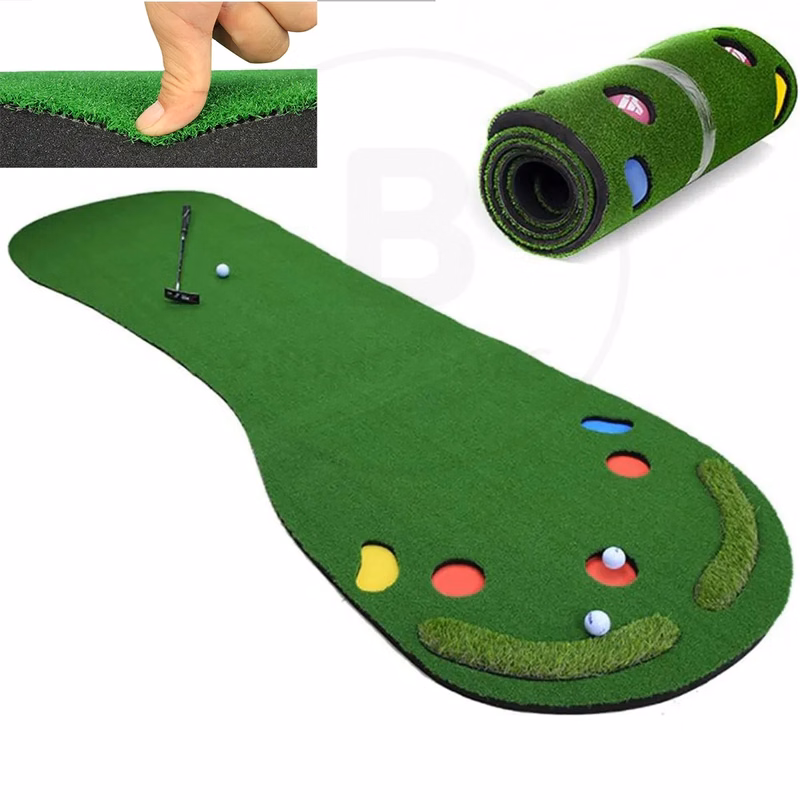 Luxury Portable Golf Putting Green Practice Training Mat