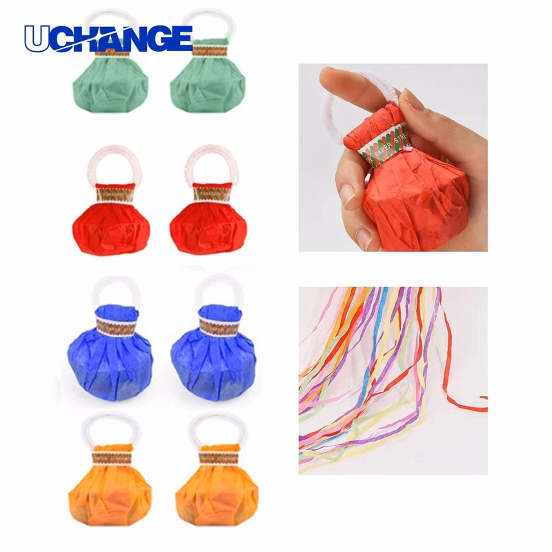 Portable Hand Throw Confetti Streamer Recycling