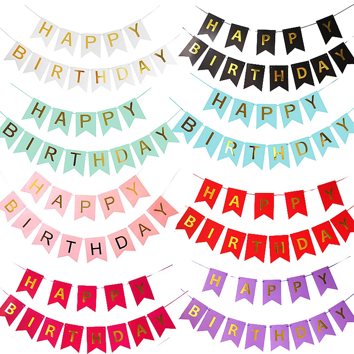 Large Happy Birthday Banner 1