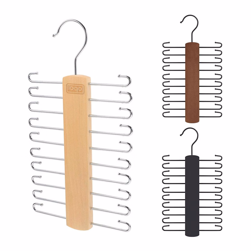 Solid Wood Multi-Functional Hanger