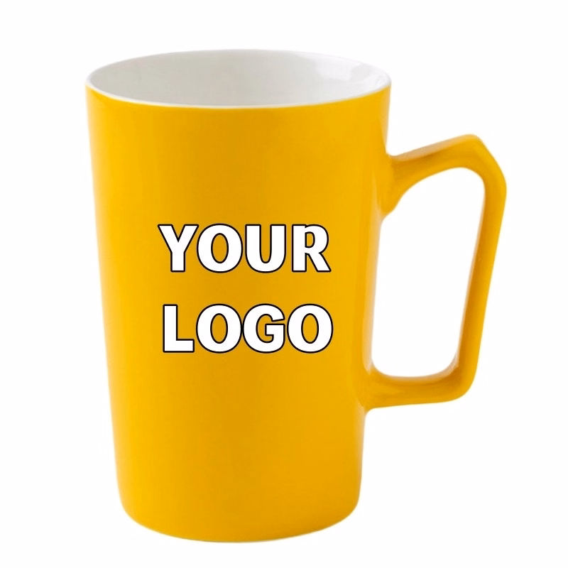 Custom 12 oz. Ceramic Mugs for Milk Juice