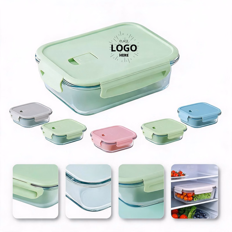 Leakproof Silicone Seal Fridge Meal Prep Container