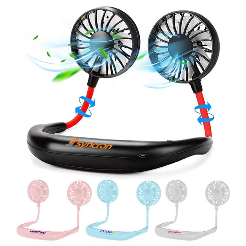 Wearable LED Neck Fan 1