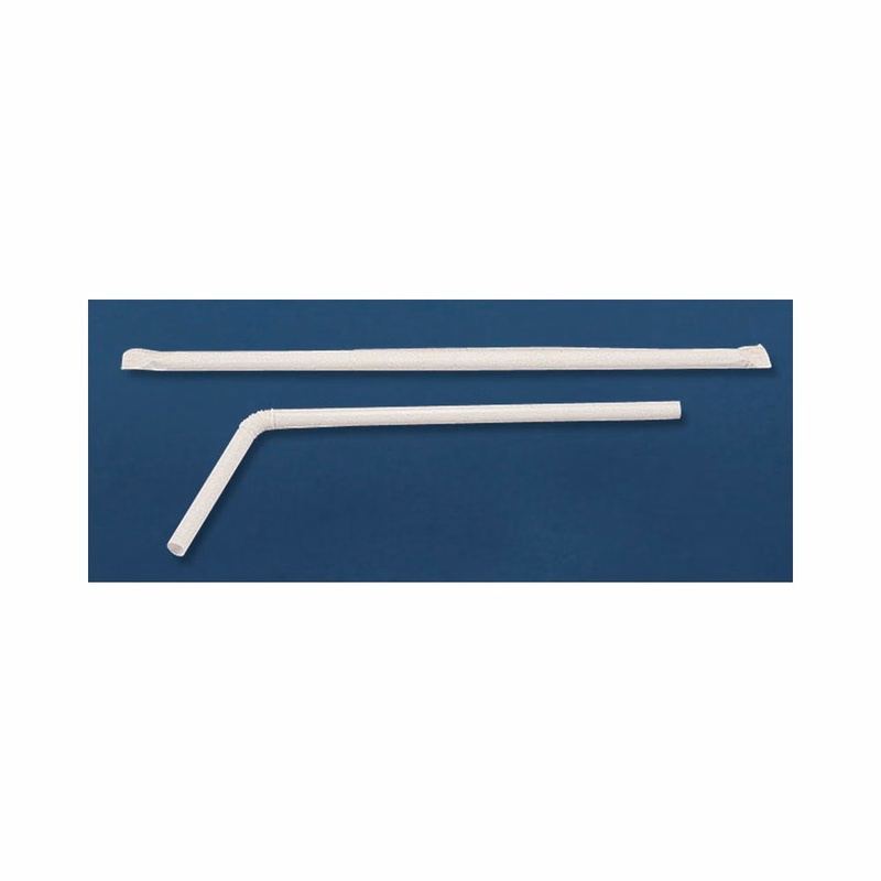 Flexible Drinking Straws - 7.75" 400 Pack