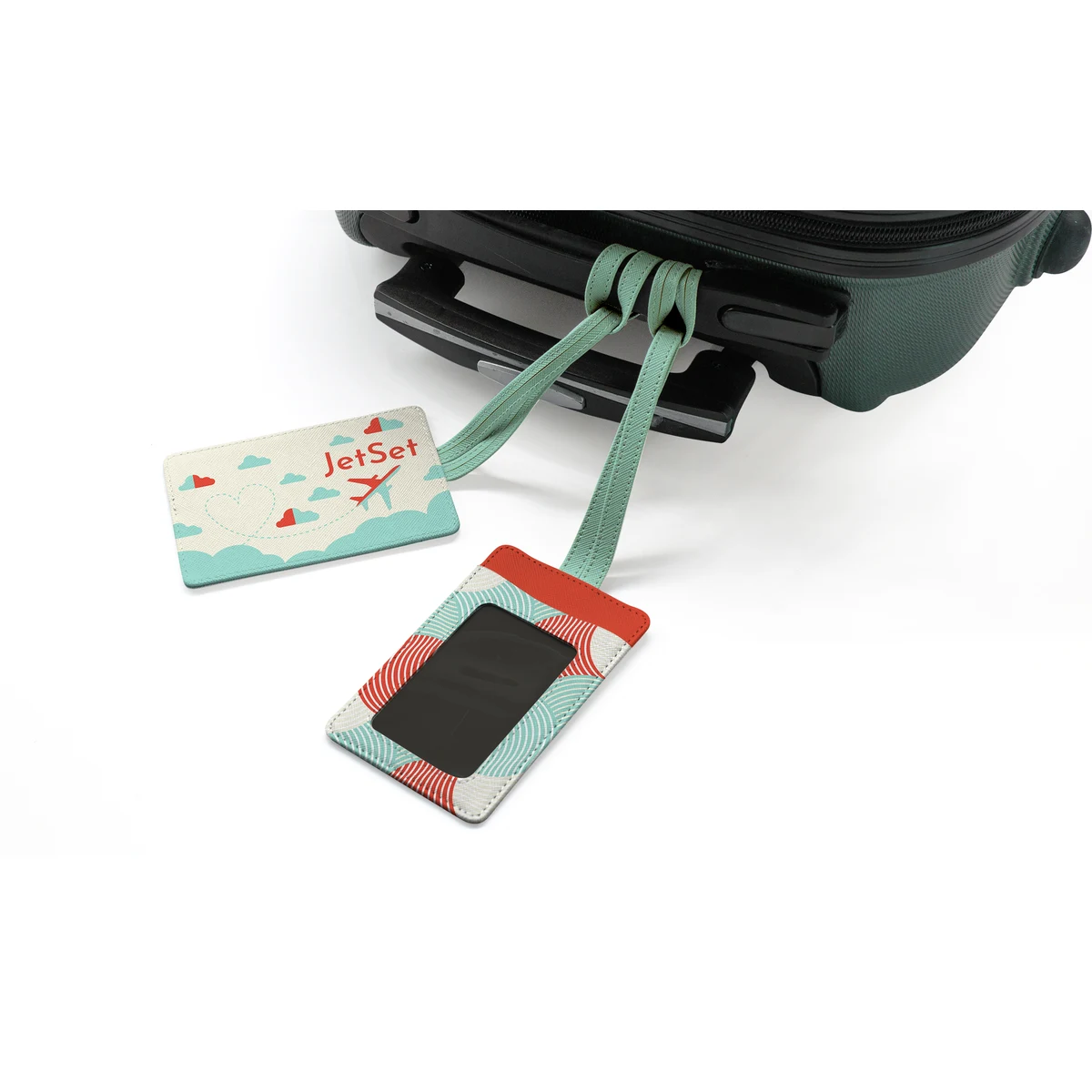 LVL Vegan Leather Luggage Tag 1