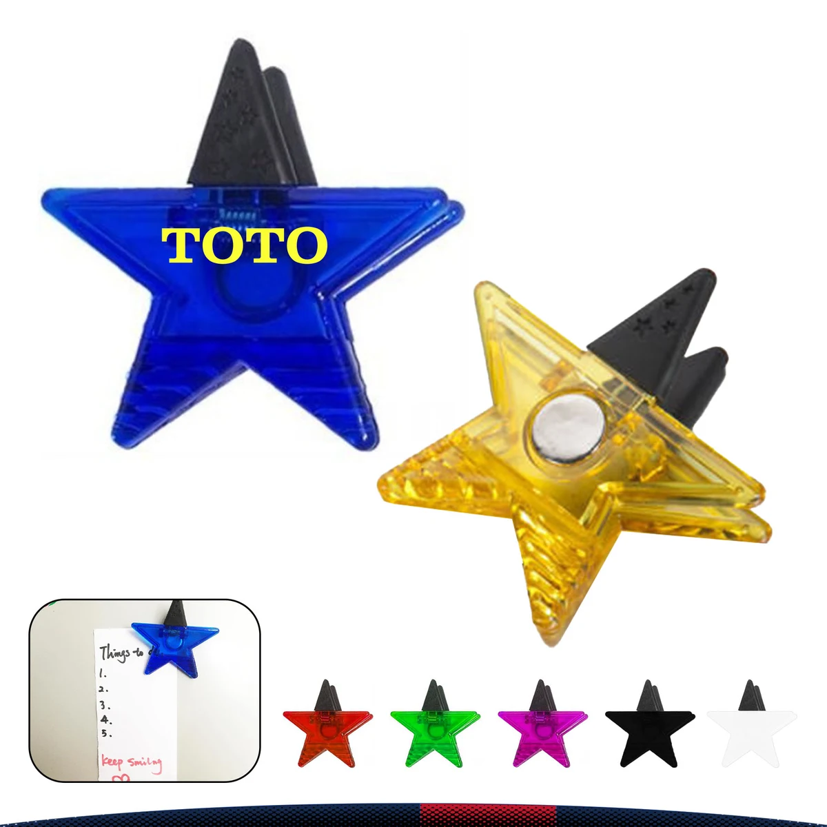 Star-Shaped Magnetic Clip 1