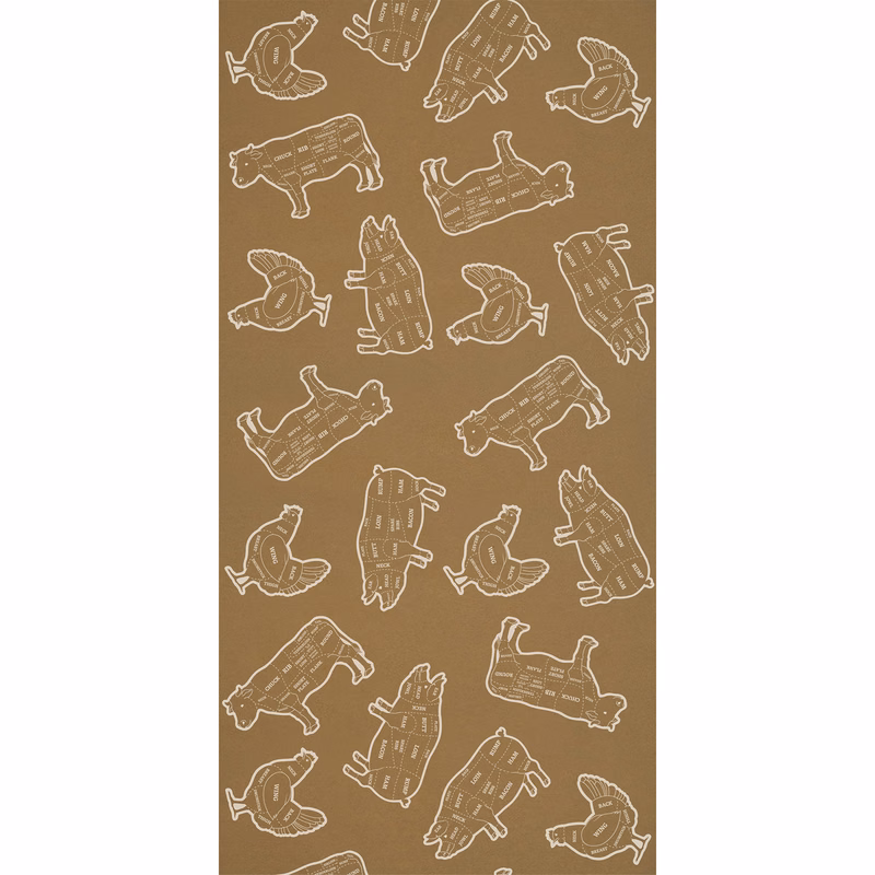 BBQ Kraft Paper Table Roll