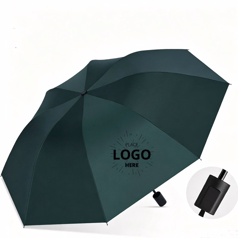 Custom Logo Compact Rain Umbrella
