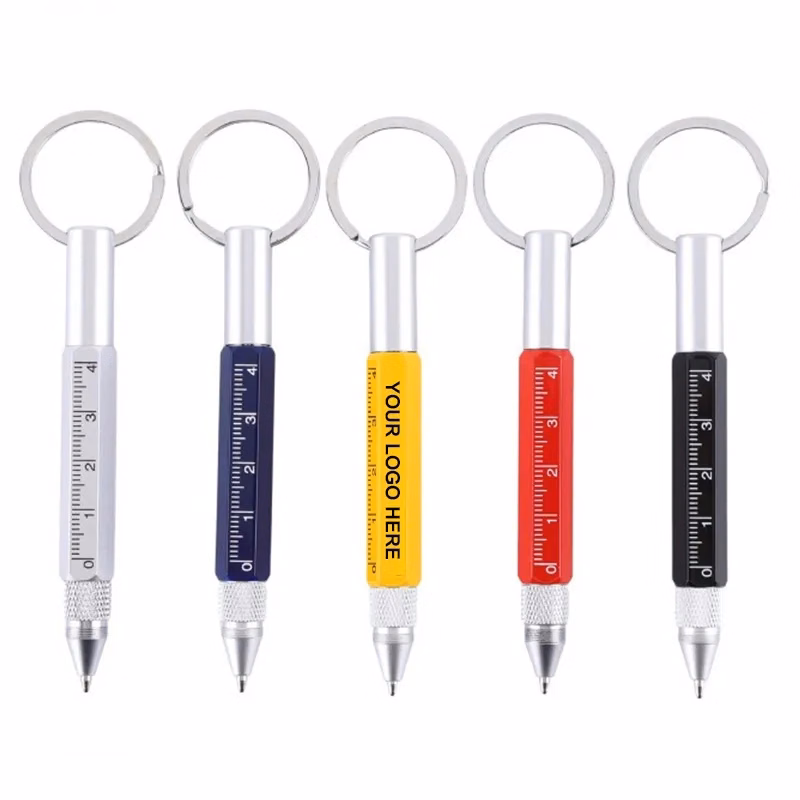6-In-1 Metal Stylus Ballpoint Pen