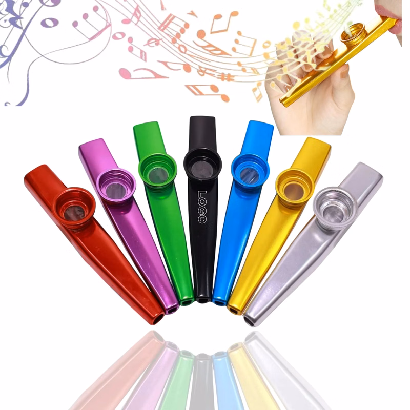 Family Fun Party Song Game Metal Kazoo Music Companion