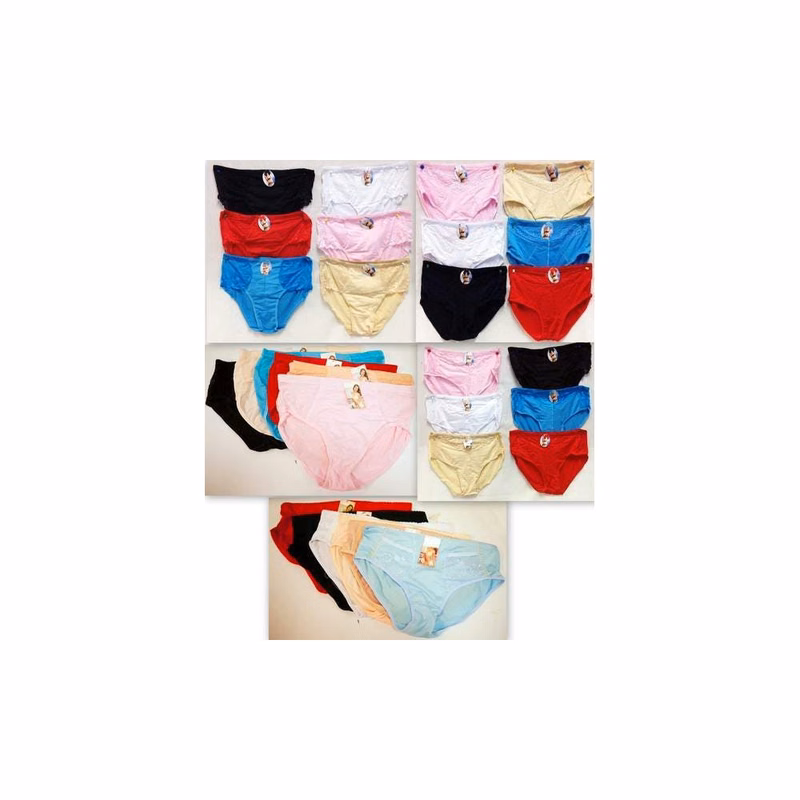 Women's Classic Brief Panties - Assorted Colors