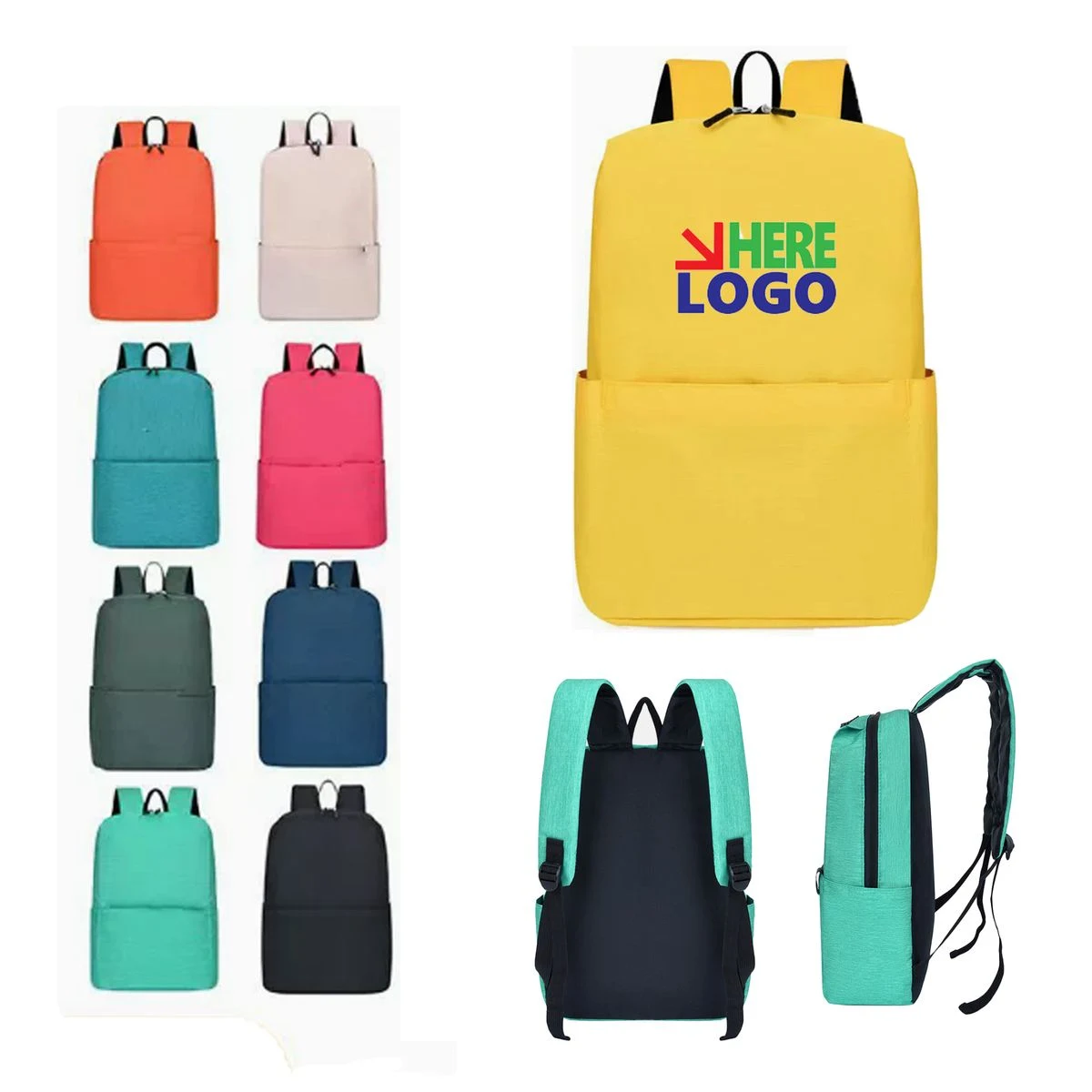 Customisable Lightweight Backpack For Students 1