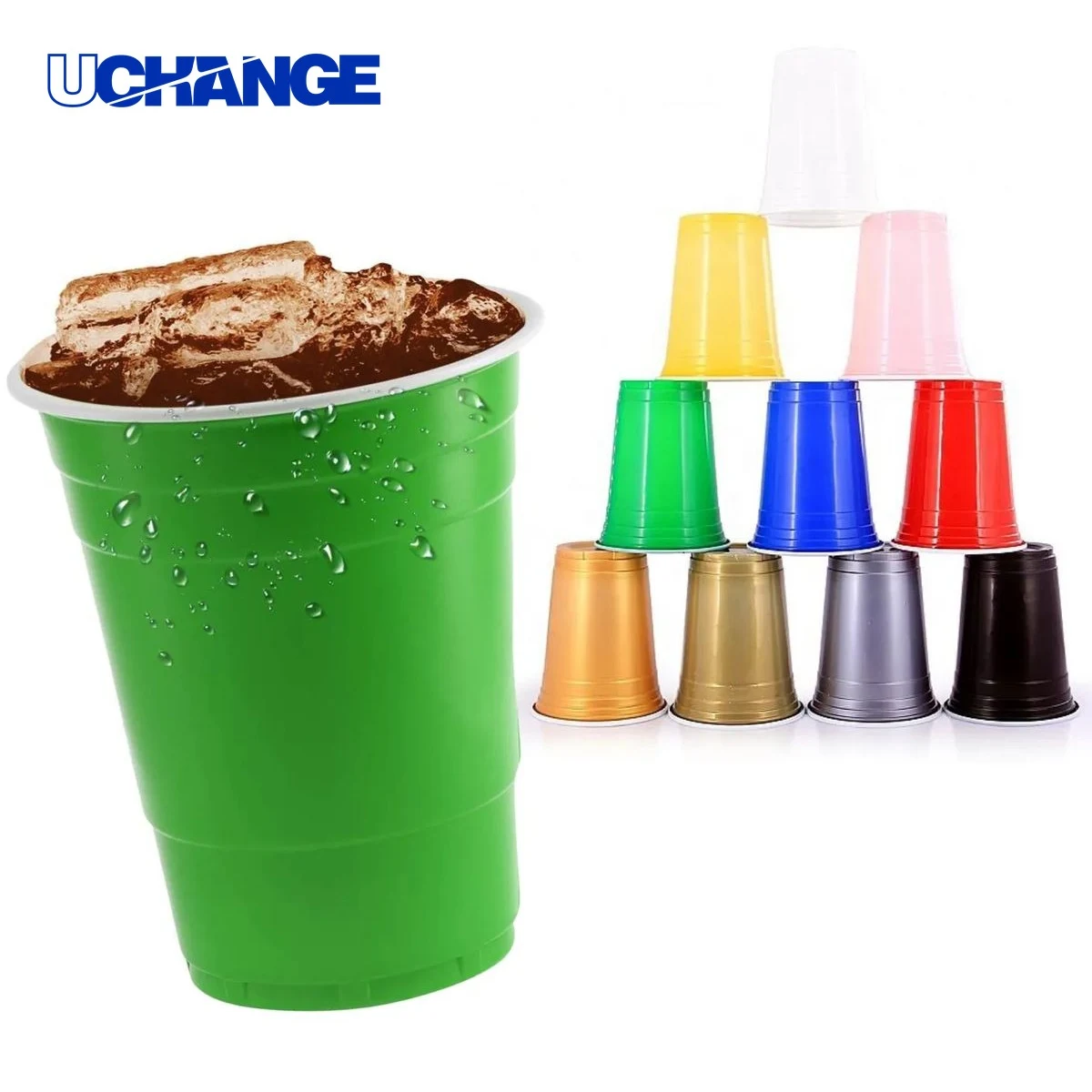 Party Plastic Cup Drinkware for Events, Catering & Group Gatherings 1