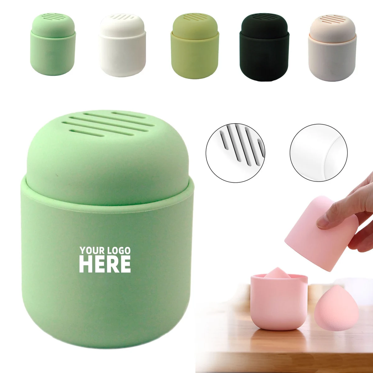 Beauty Egg Silicone Storage Box 1