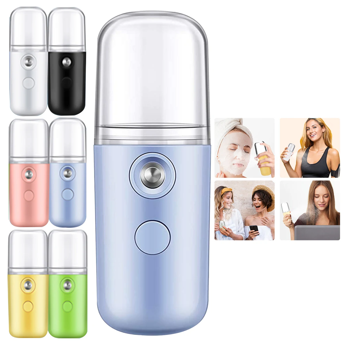 Mini Portable Handheld Face Steamer 1