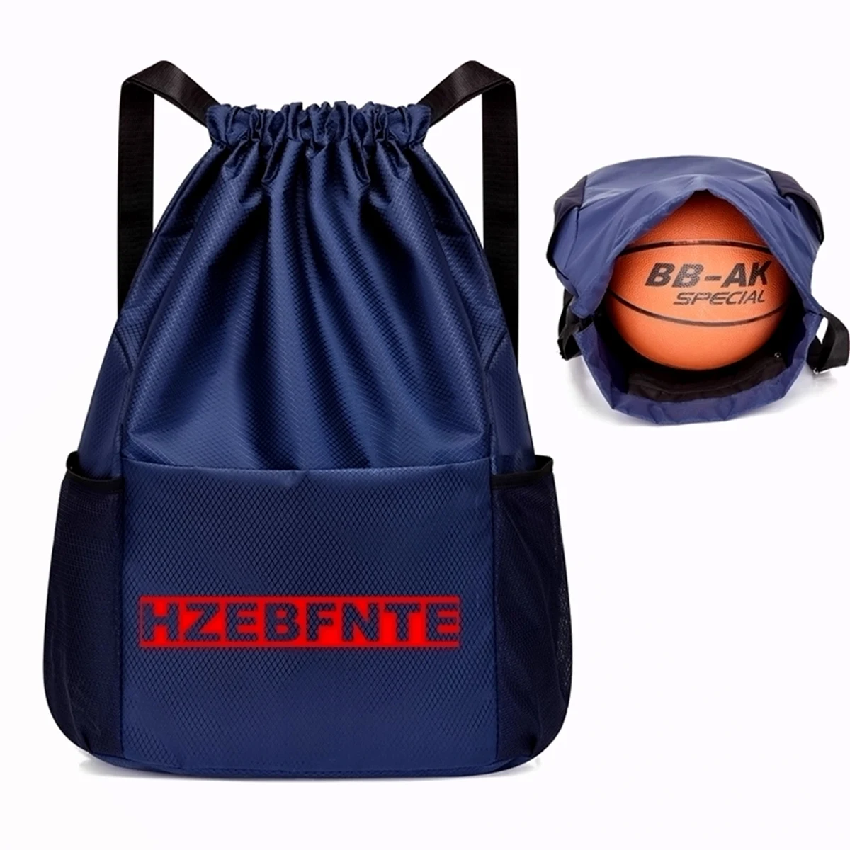 Unisex Drawstring Backpacks With Pocket 1