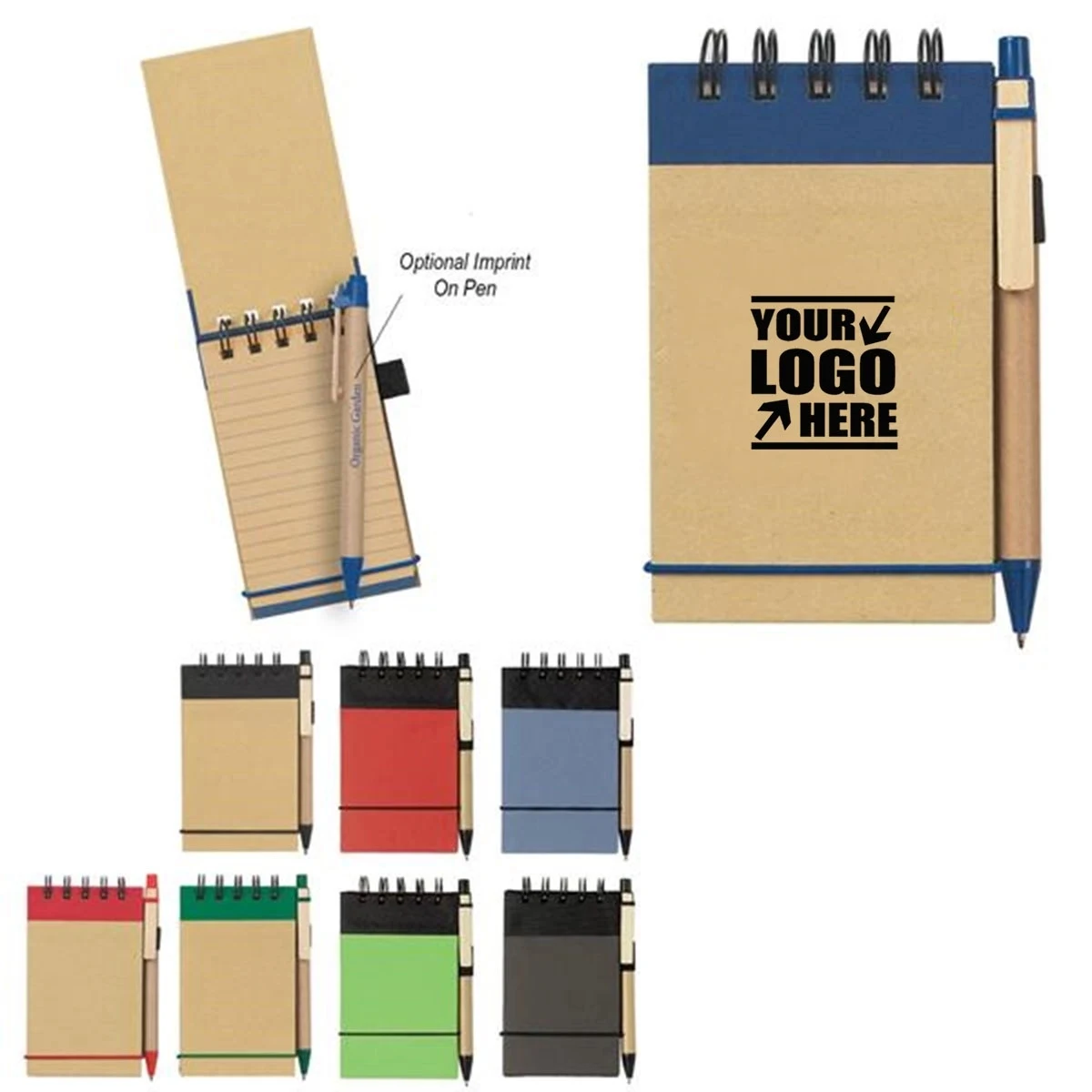 Recycled Notepad With Pen 1