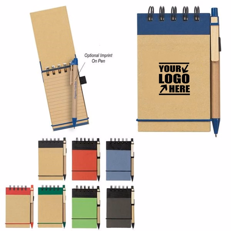 Recycled Notepad With Pen