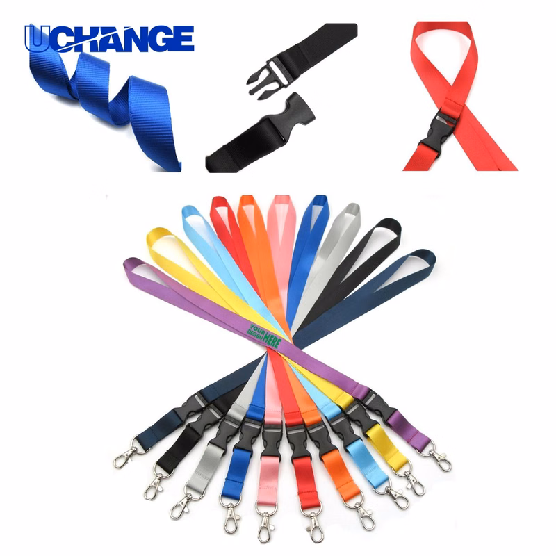 Nylon Lanyard with Detachable Buckle