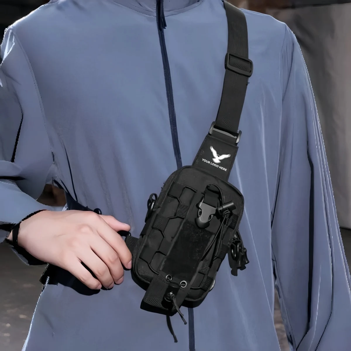 Tactical Sling Bag Waterproof Outdoor Pack 1