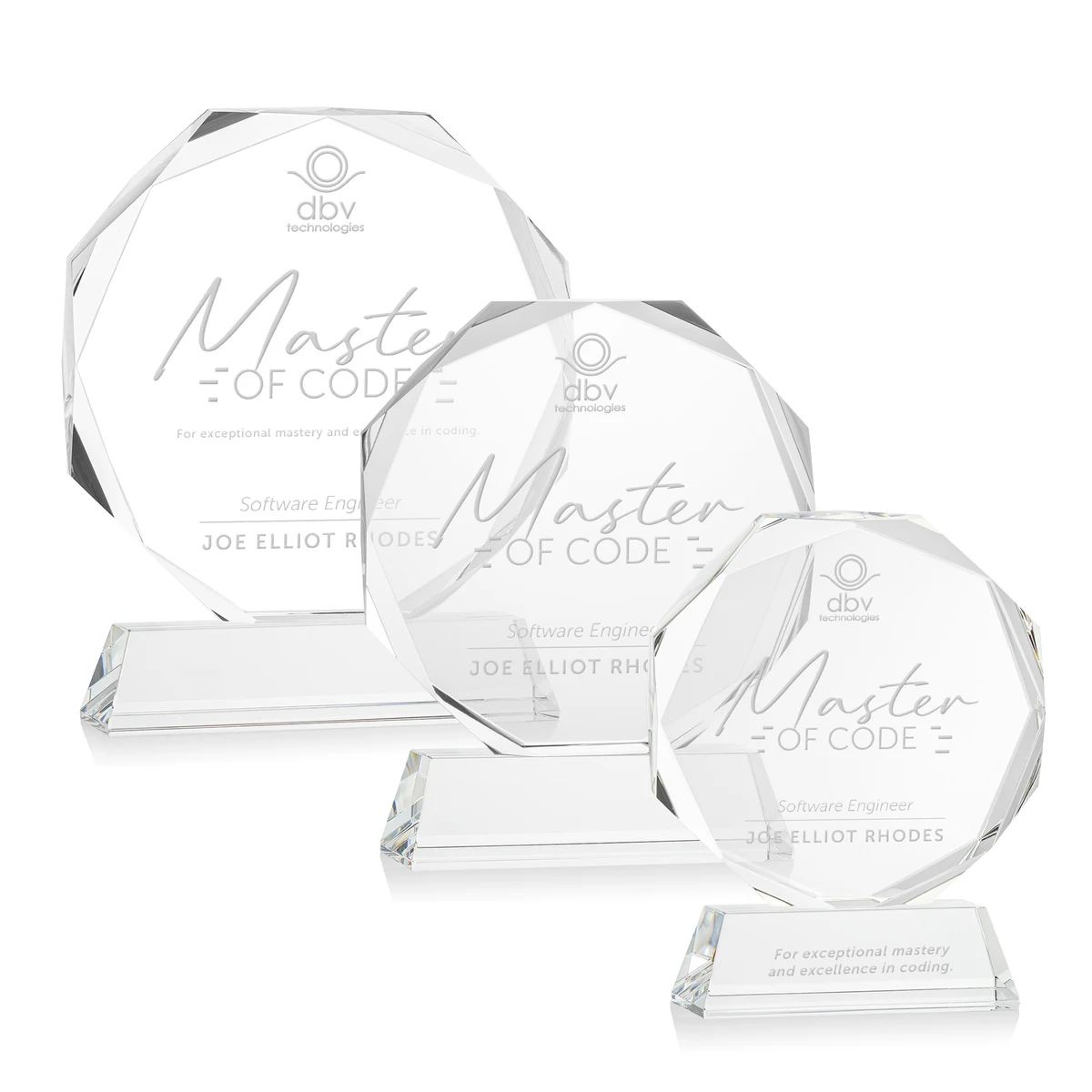 Acadian Award on Newhaven Base - Clear 1