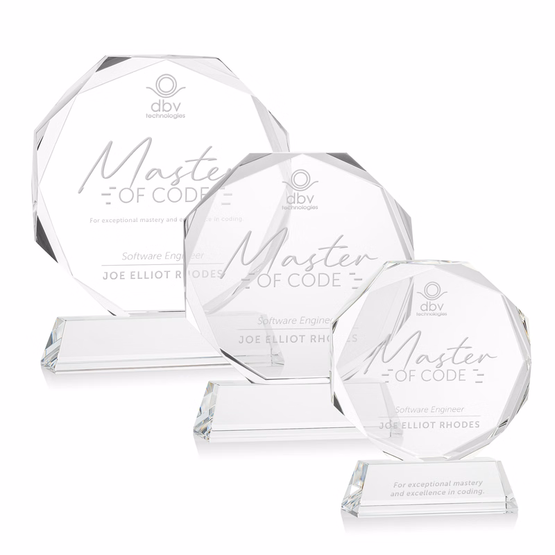 Acadian Award on Newhaven Base - Clear