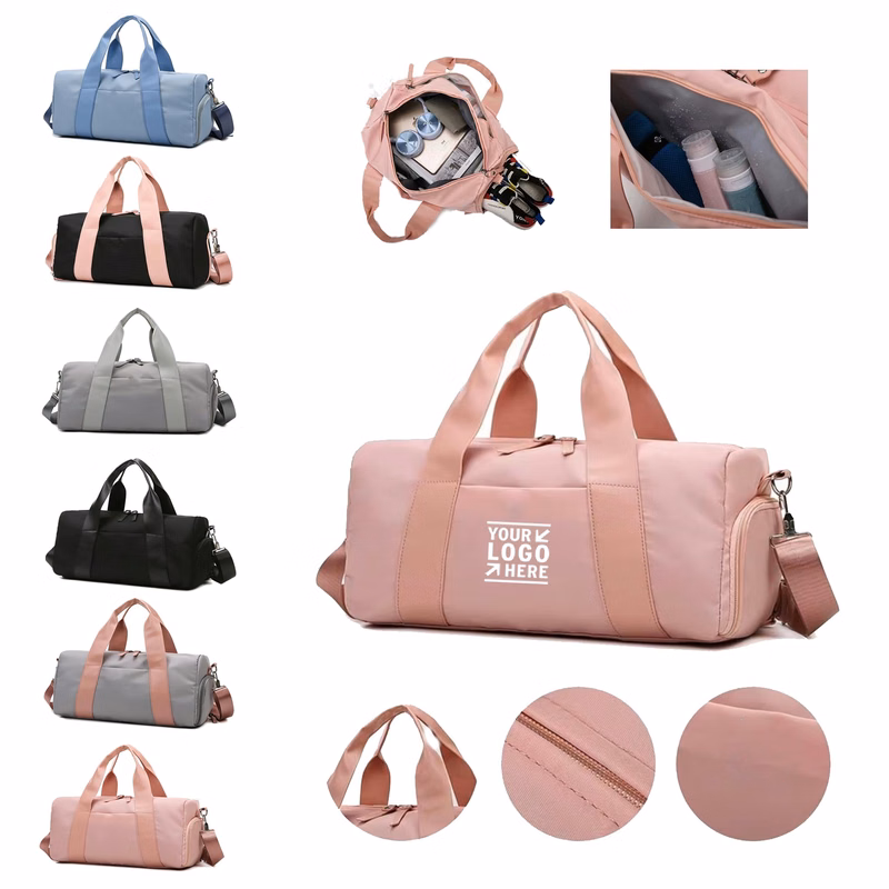 Dry Wet Separated Gym Duffle Bag