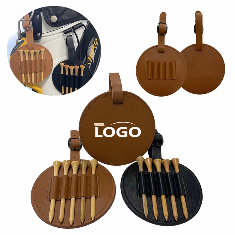 Leather Golf Ball Spike Organizer MOQ 50