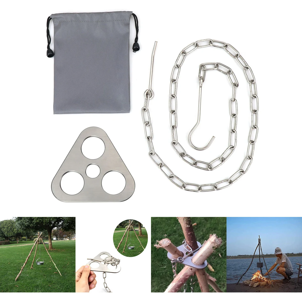 Portable Camping Tripod 1