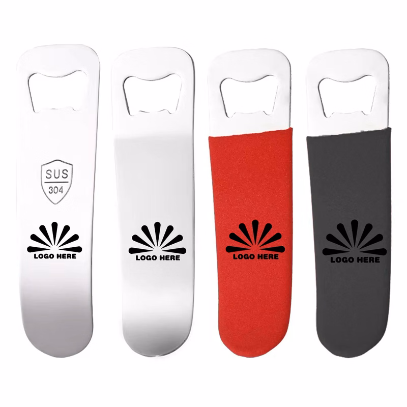 Stainless Steel Beer Bottle Opener With Customizable Logo