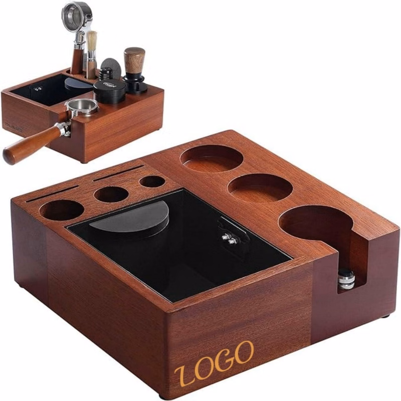 Espresso Knock Box and Tamp Station