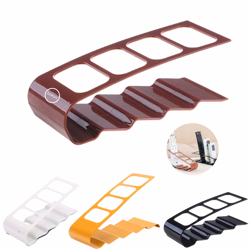 Four-Slot Plastic Remote Organizer for Home
