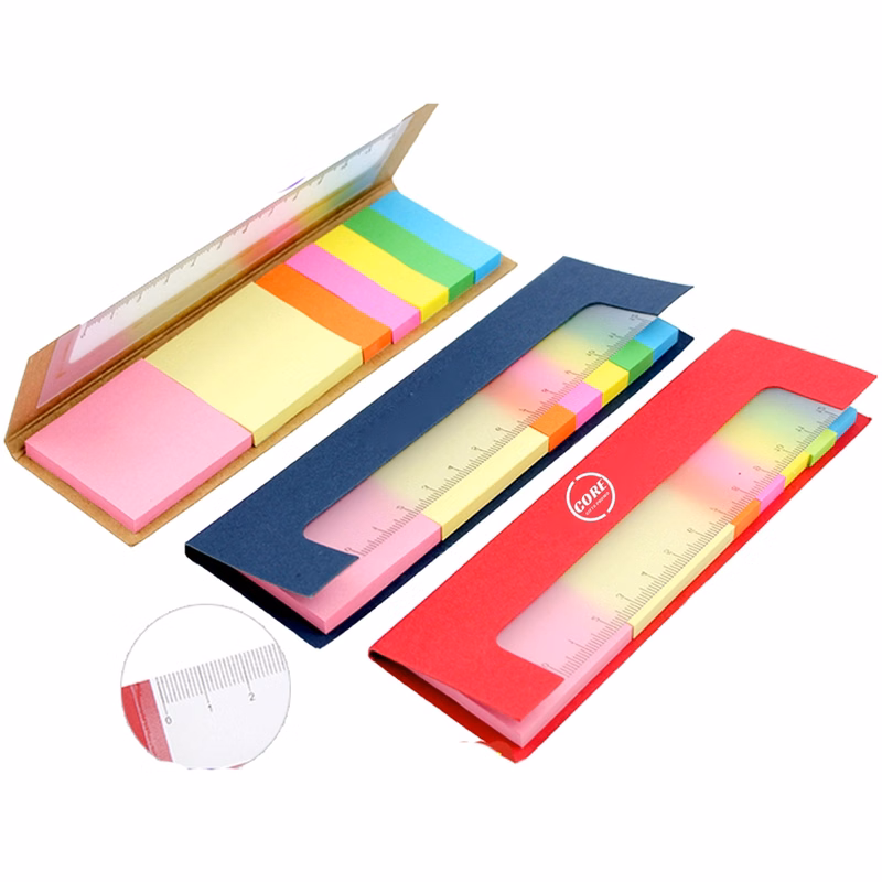 Eco Sticky Notes with Ruler