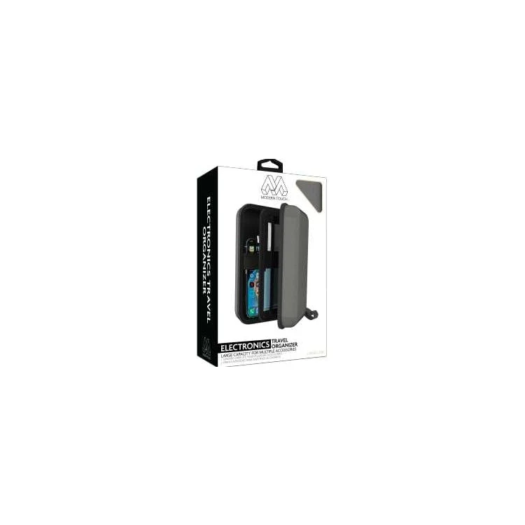 Electronics Travel Case w/ Inner Flap & Divider Heather 1