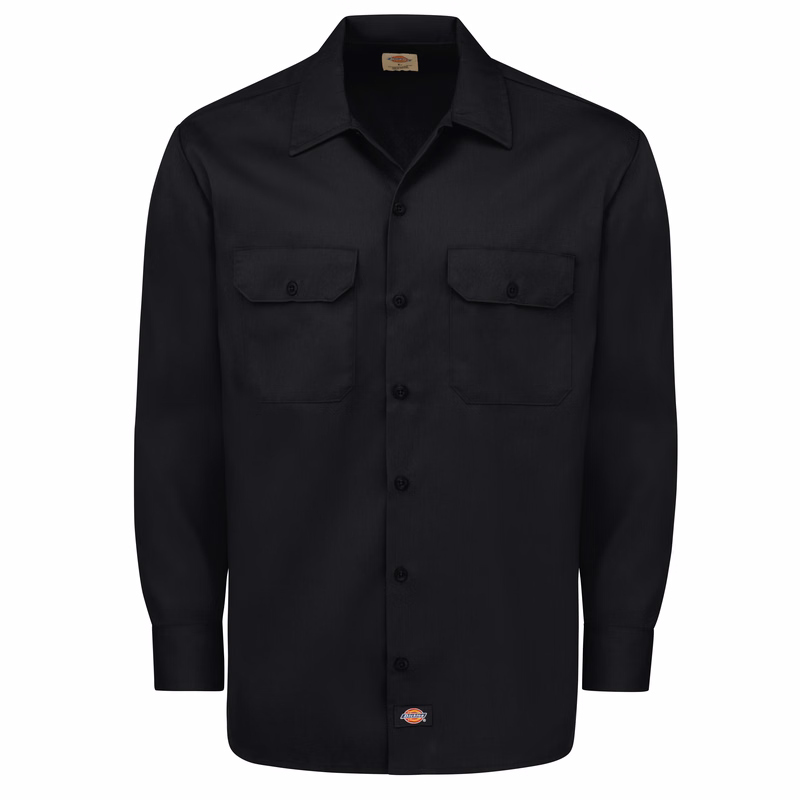 Dickies® Men's Long-Sleeve Traditional Work Shirt