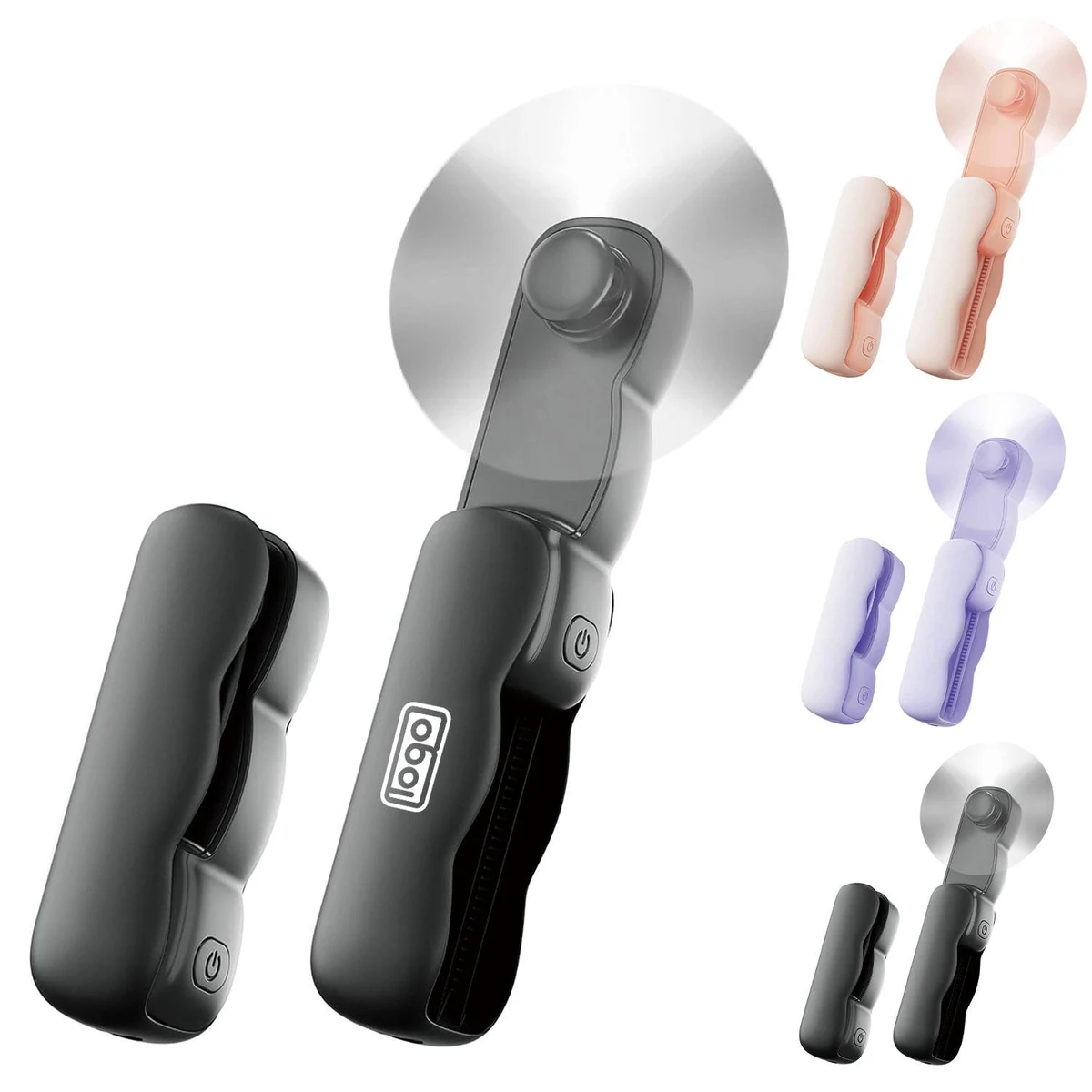 Portable Foldable Mini Fan Usb Rechargeable For Travel 1