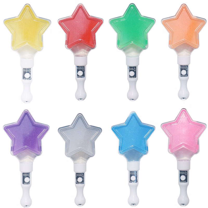 LED Flashing Satr Shape Sticks