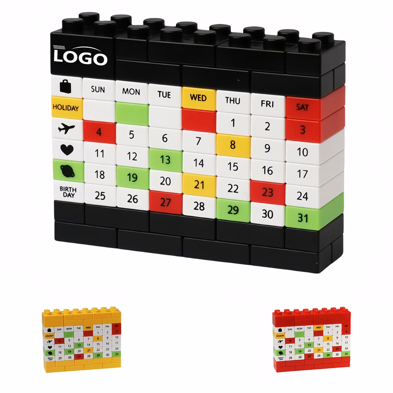 Reusable Block-Style Perpetual Calendar