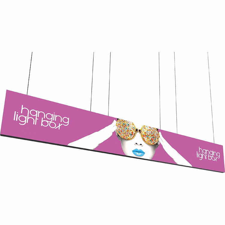 Vector Frame Hanging Light Box 20ft x 3ft
