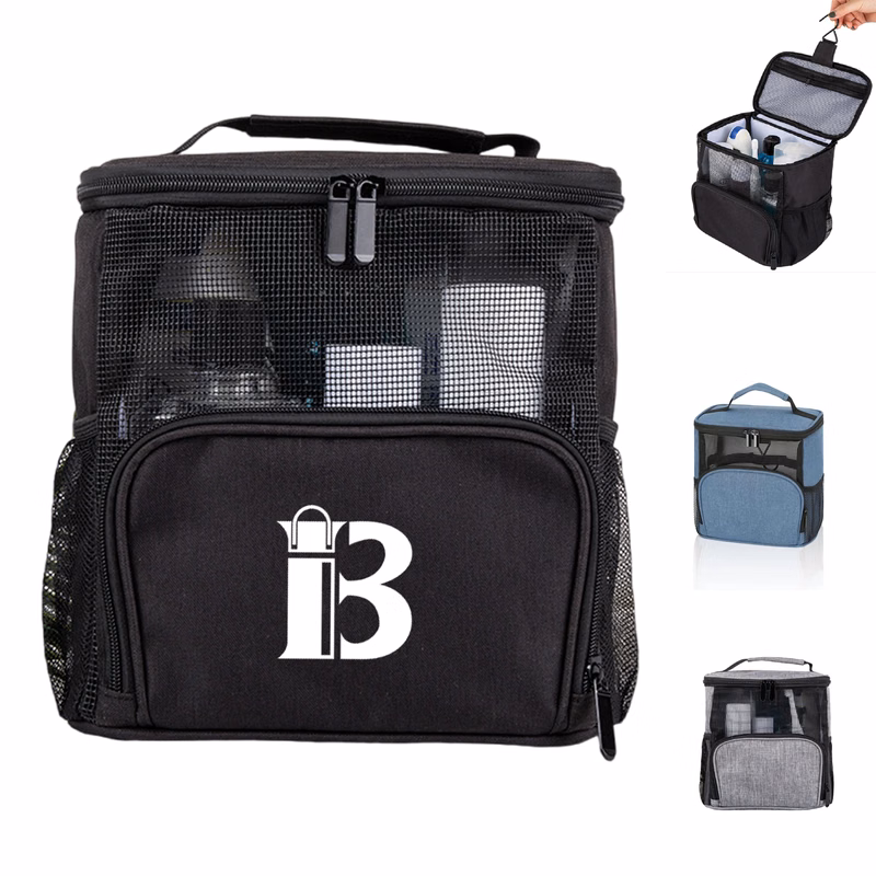 Foldable Mesh Water Resistant Makeup Bag