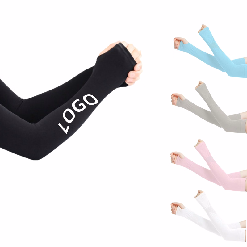 Driving and Cycling UV-Protective Silk Arm Covers
