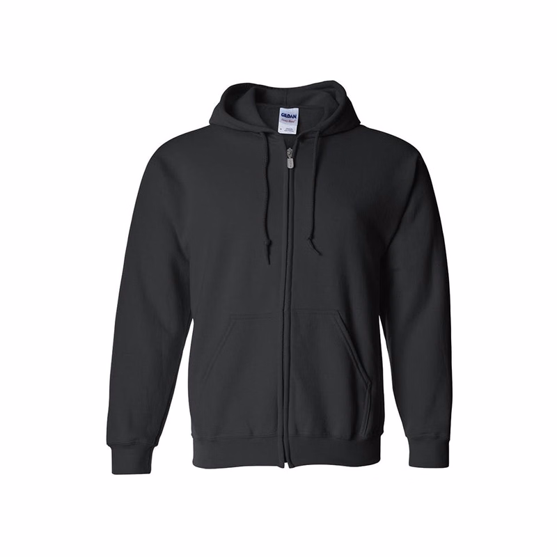 Gildan Irregular Hoodies Black 3X