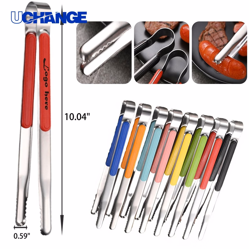 Heat Resistant Stainless Steel BBQ Food Clamp