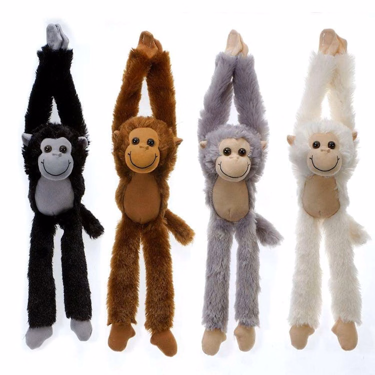 Plush Long Leg Monkeys Assorted - 16"
