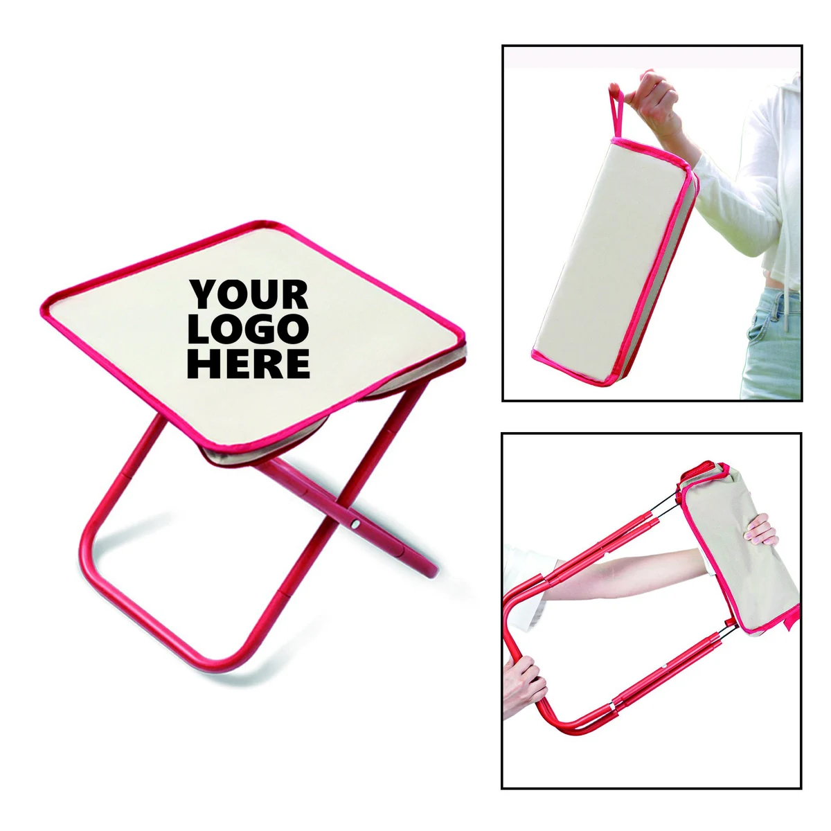 Full Color Pencil Bag Folding Stool MOQ50 1