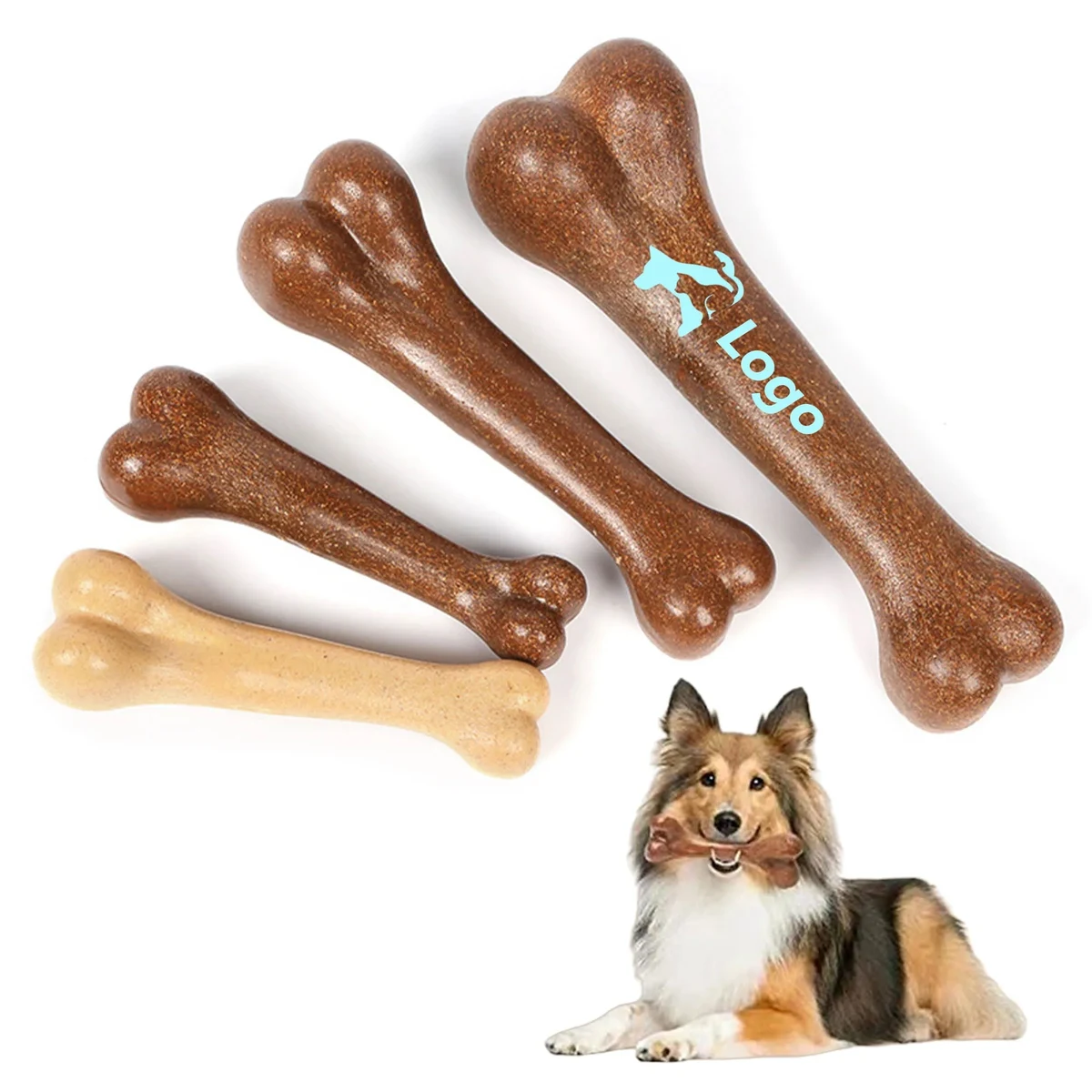 Dog Teething Chew Toy Bone 1