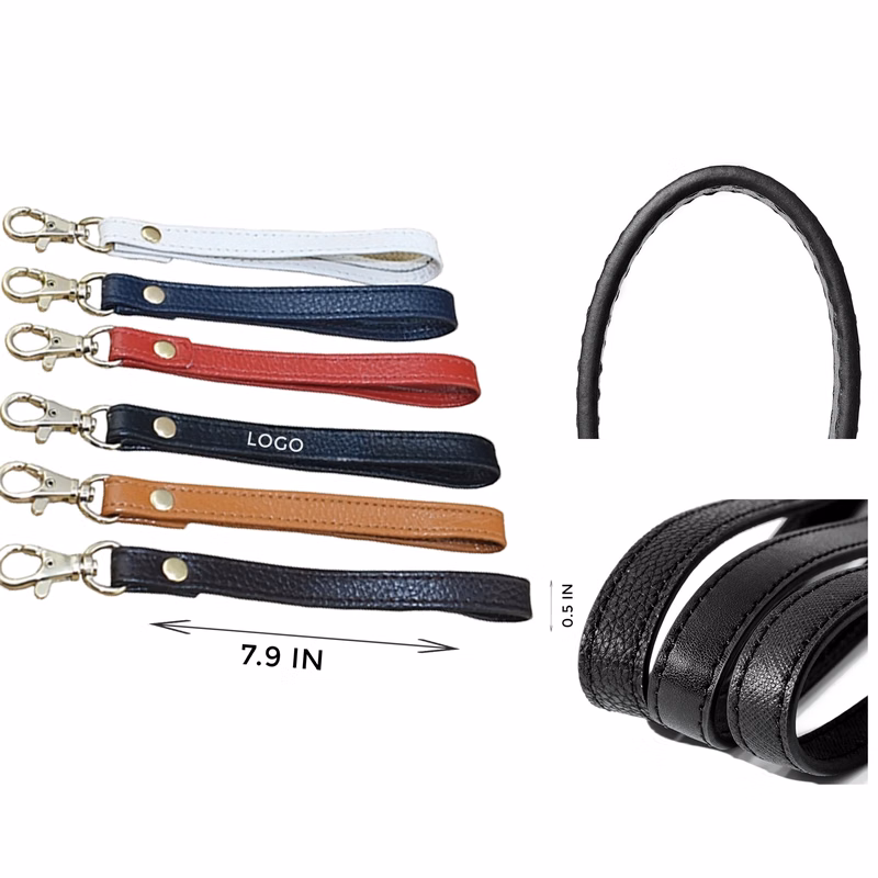 MOQ 10 PCS Versatile Leatherette Key Ring
